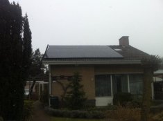 Voorbeeldfoto 18 zonnepanelen