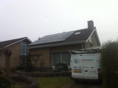 Voorbeeldfoto 18 zonnepanelen