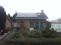 Voorbeeldfoto 18 zonnepanelen