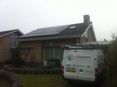 Voorbeeldfoto 18 zonnepanelen